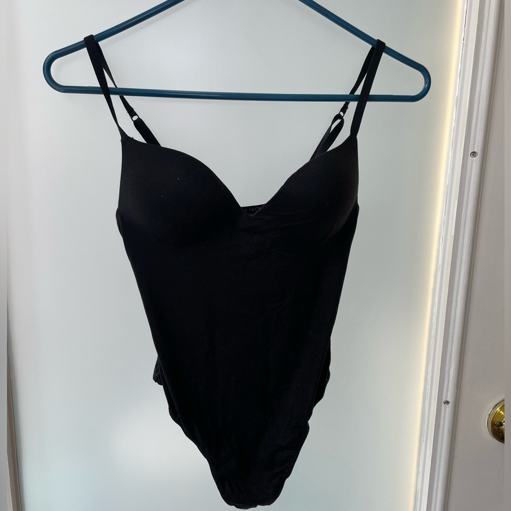 Black Padded Body Suit